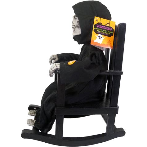 Get Ready for Halloween with an Animatronic Rocking Chair